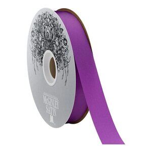 NWT - McGinley Mills 9/16" W Acetate Satin Ribbon, Purple, 100 Yard Spool #3